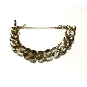 Monet Bracelet Gold Tone Classic Sophisticated